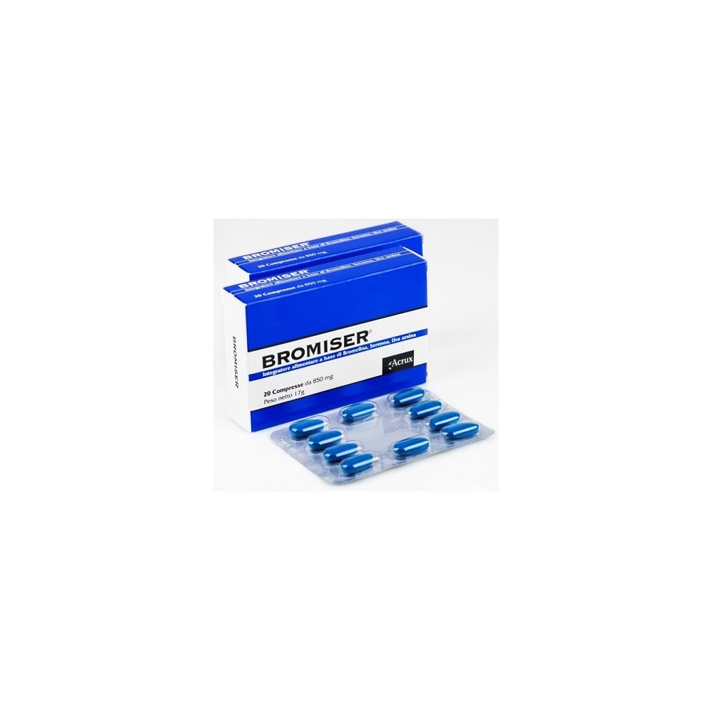 BROMISER 20CPR 850MG