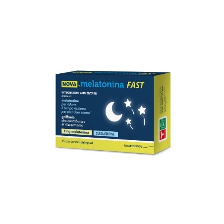NOVA MELATONINA FAST 45CPR