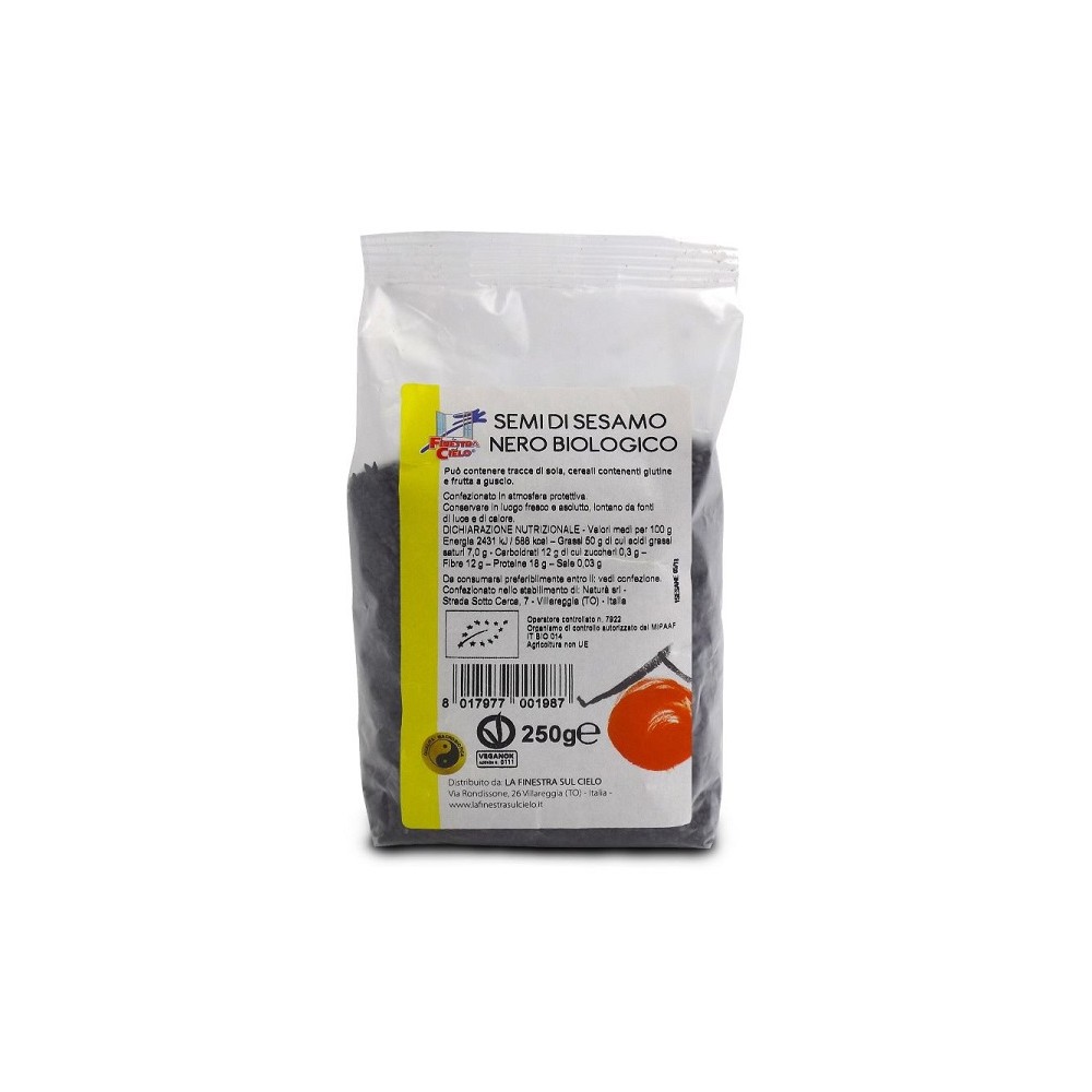 SESAMO NERO 250G BIO