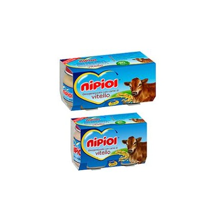 NIPIOL OMOG VITELLO 80G 2PZ