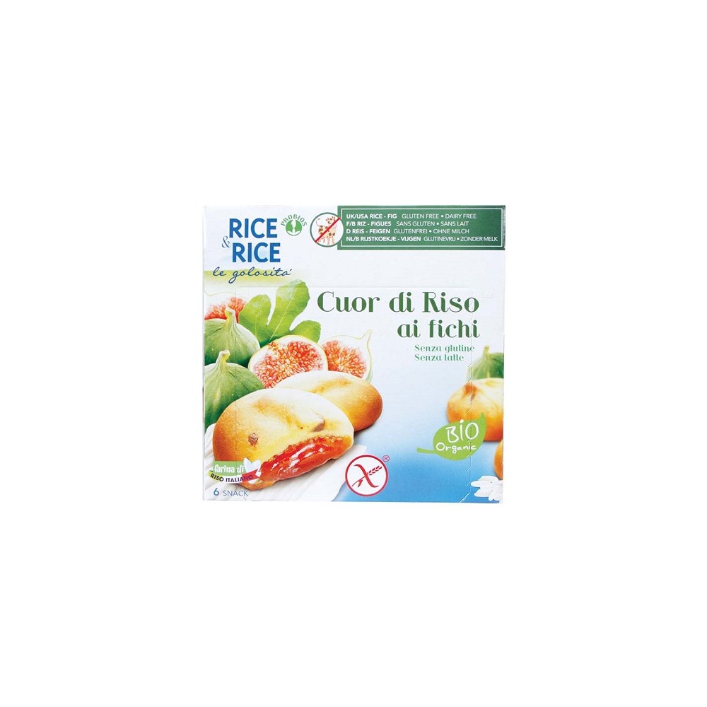 R&R CUOR DI RISO FICHI 6X33G