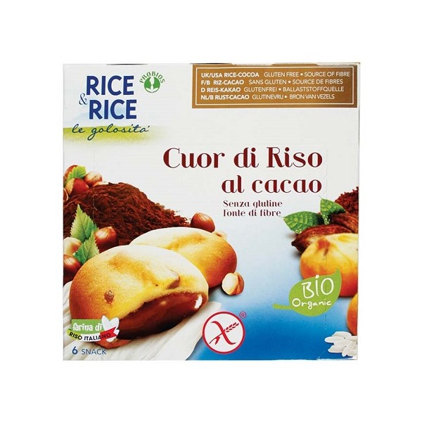R&R CUOR DI RISO CACAO 6X33G