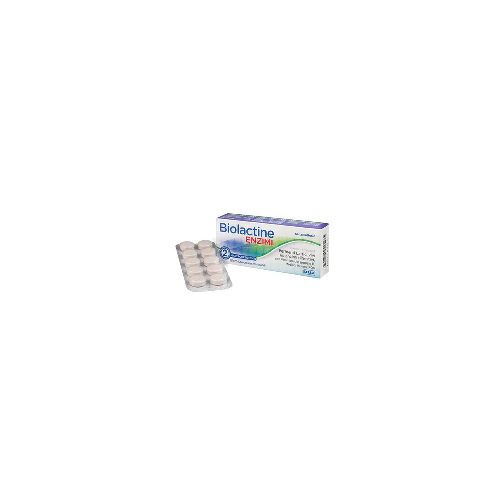BIOLACTINE ENZIMI 20CPR NF