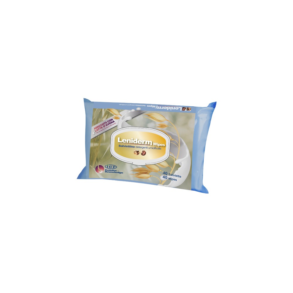 LENIDERM WIPES POCKET 40STRAPP