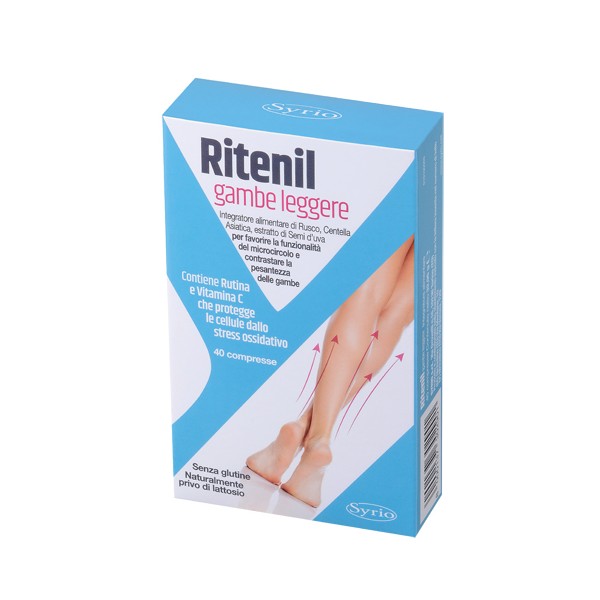 RITENIL GAMBE LEGGERE 40CPR