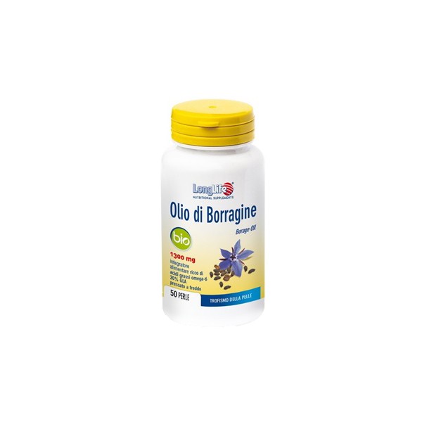 LONGLIFE OLIO BORRAG BIO 50PRL