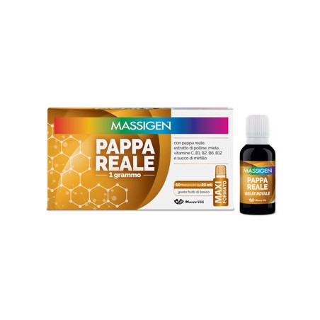 MASSIGEN PAPPA REALE 10FL 25ML