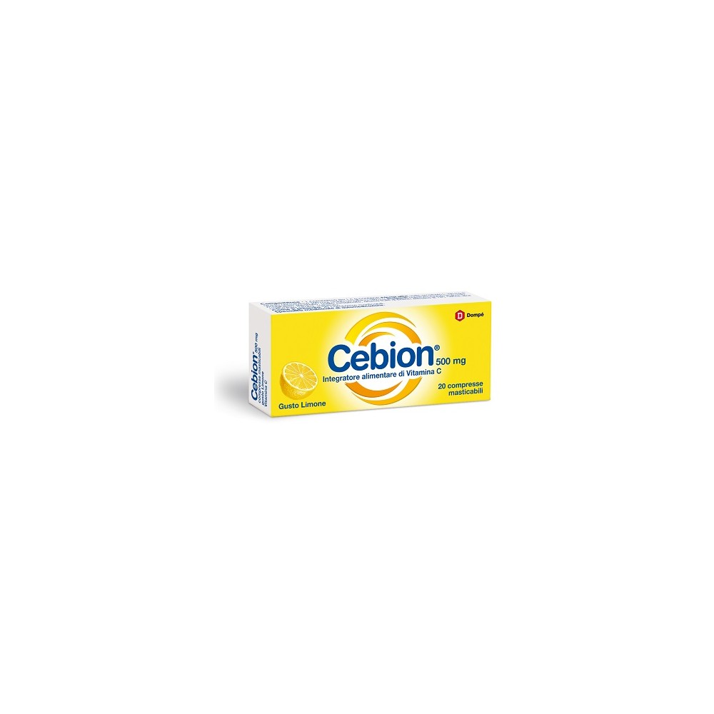 CEBION MAST LIMONE VIT C 20CPR