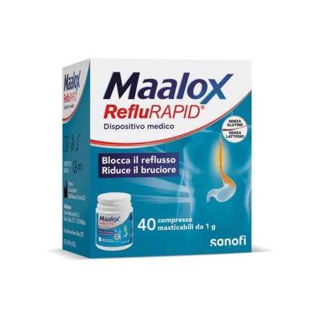 MAALOX REFLURAPID COMPRESSE