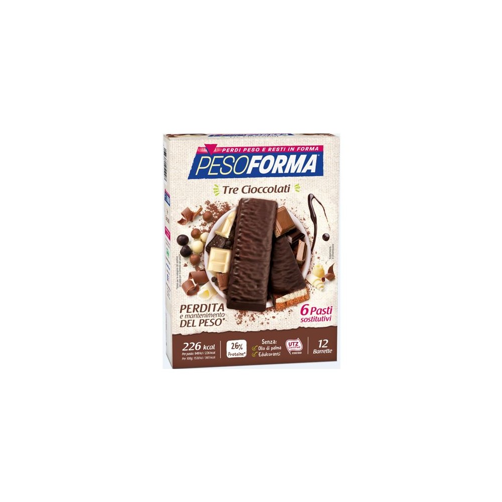 PESOFORMA BARR 3 CIOCCOLATI