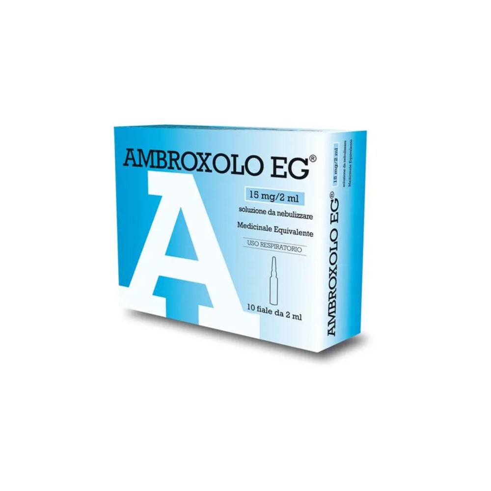 AMBROXOLO EG%AER 10F 15MG 2ML