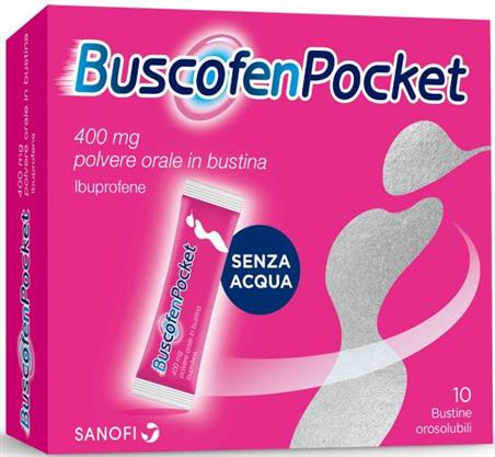 BUSCOFENPOCKET%OS 10BUST 400MG