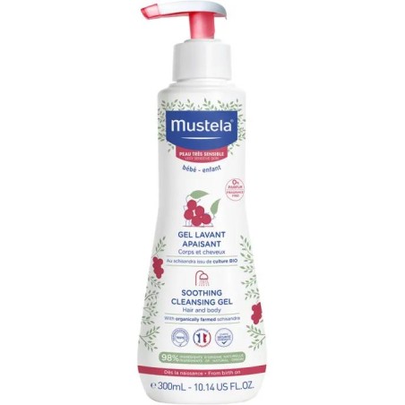 MUSTELA GEL DET LEN 300ML 2020