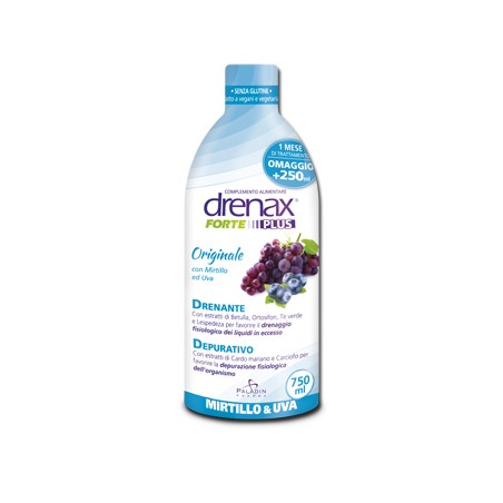 DRENAX FORTE PLUS MIRTILLO/UVA