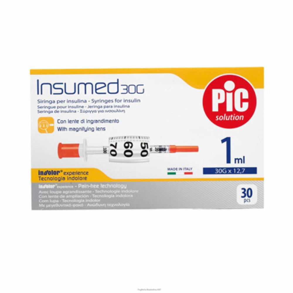 PIC SIR INSULINA 1ML G26 1/2