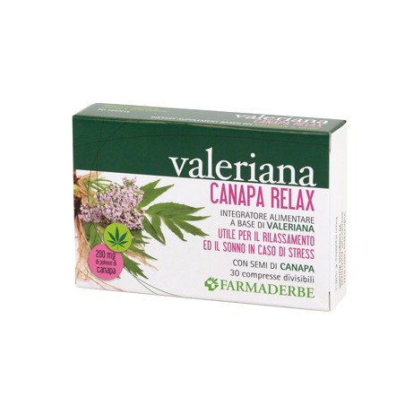 VALERIANA CANAPA RELAX 30CPR