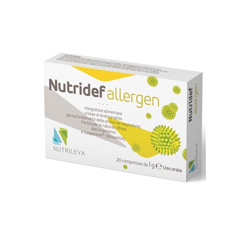 NUTRIDEF ALLERGEN 30CPR