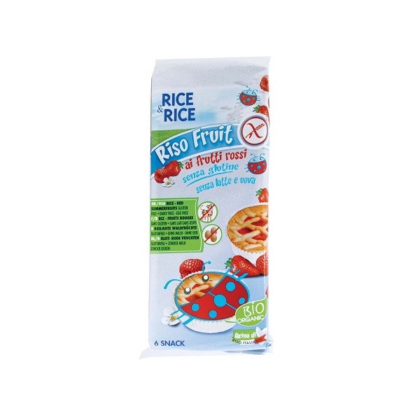 R&R RISO FRUIT FRU ROSSI 6X33G