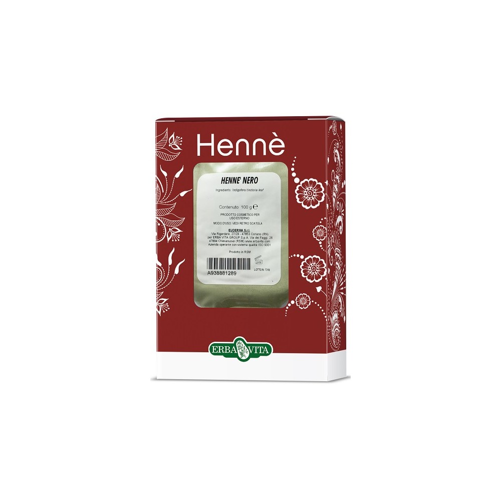 HENNE COLOR CAP NERO 100G