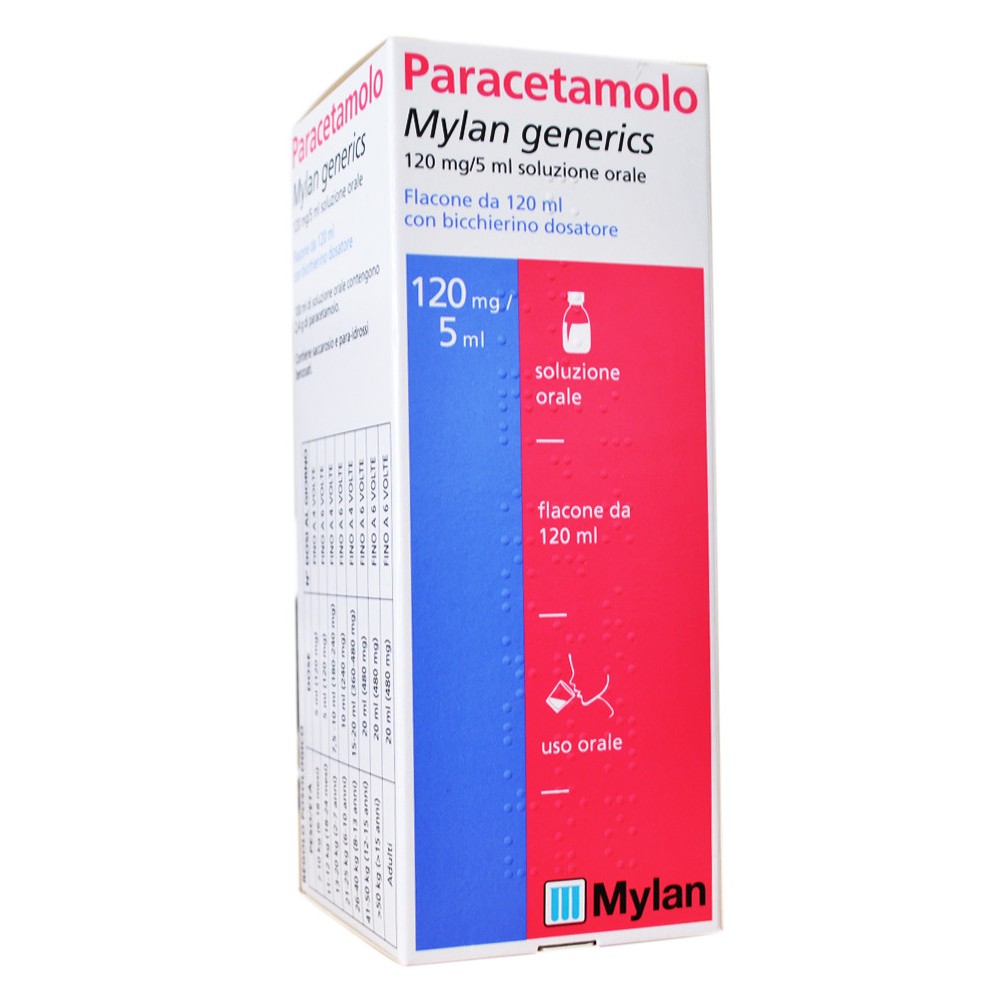 PARACETAMOLO MY%120MG/5ML120ML