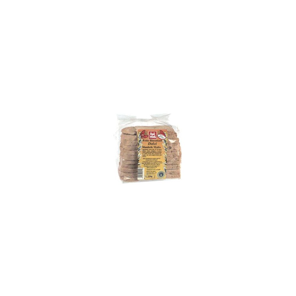 FETTE BISC DOLCI MAND/MALTO250