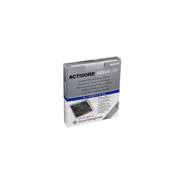 ACTISORB SILV 220 10,5X10,5 3P