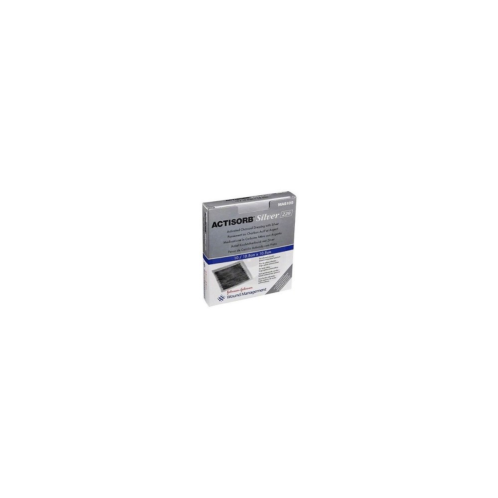 ACTISORB SILV 220 10,5X10,5 3P