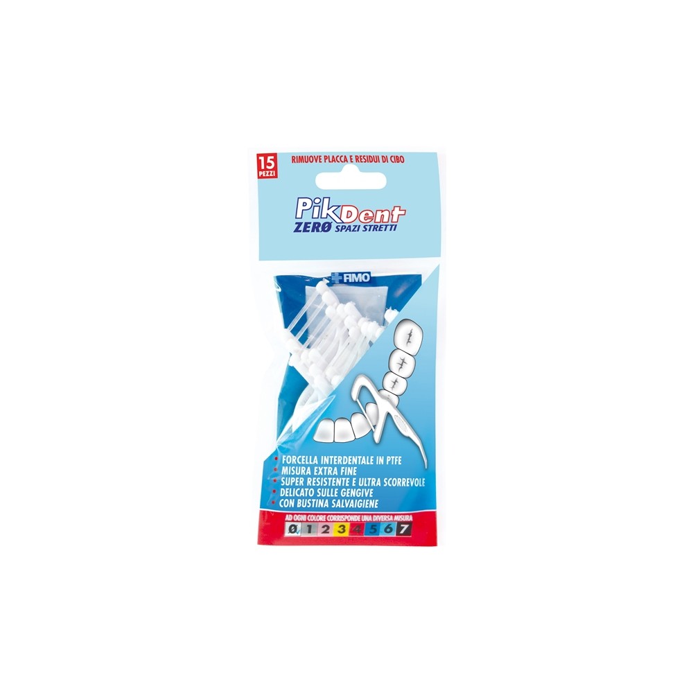 PIKDENT ZERO SPAZI STRETTI 15P