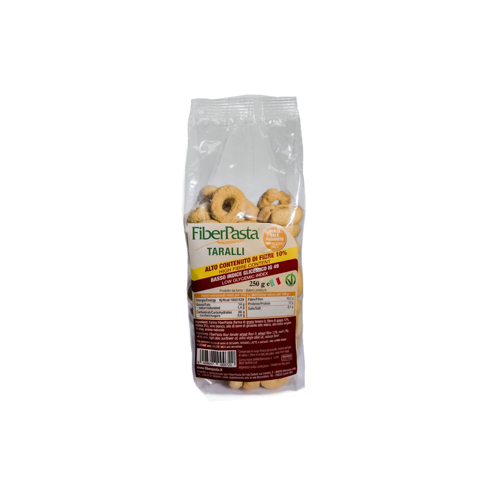 FIBERPASTA TARALLI BASSO INDIC