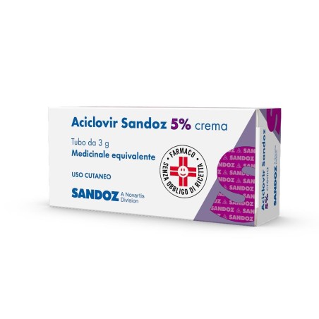 ACICLOVIR SAND%CREMA 3G 5%