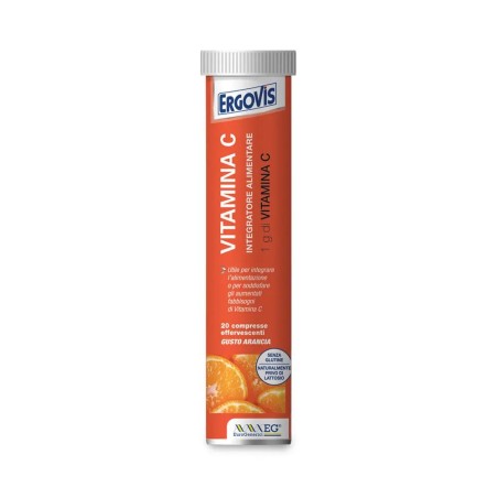 ERGOVIS VIT C 1000MG 20CPR EFF