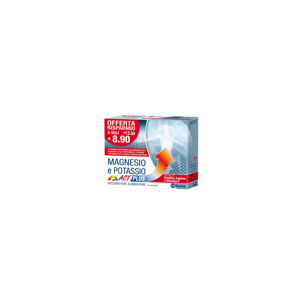 MAGNESIO POTASSIO ACT PLUS14BS