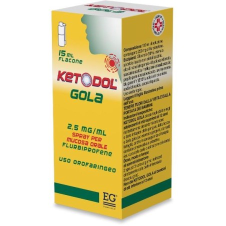 KETODOL GOLA%OS SPRAY 15ML