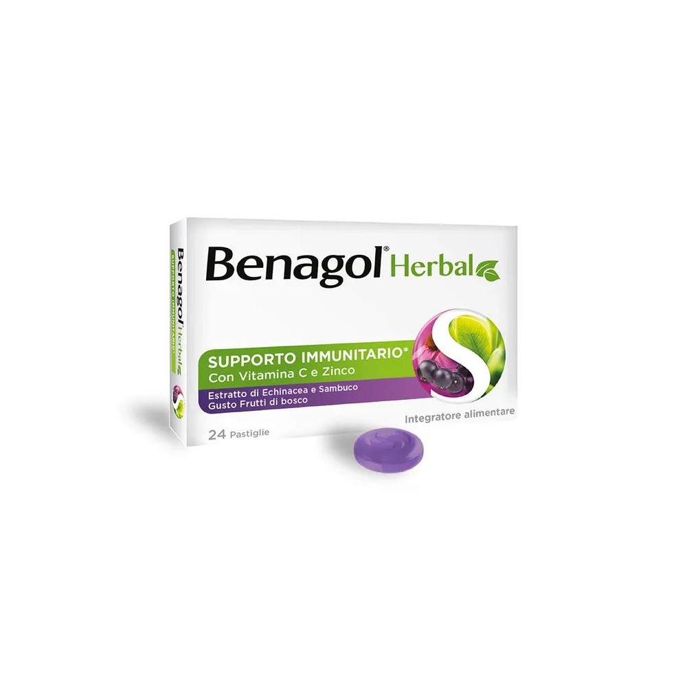 BENAGOL HERBAL FRUT BOS 24PAST