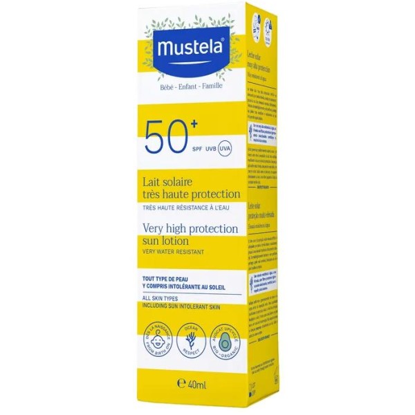 MUSTELA LATTE SOLARE 40ML