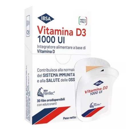 VITAMINA D3 IBSA 1000UI 30FILM