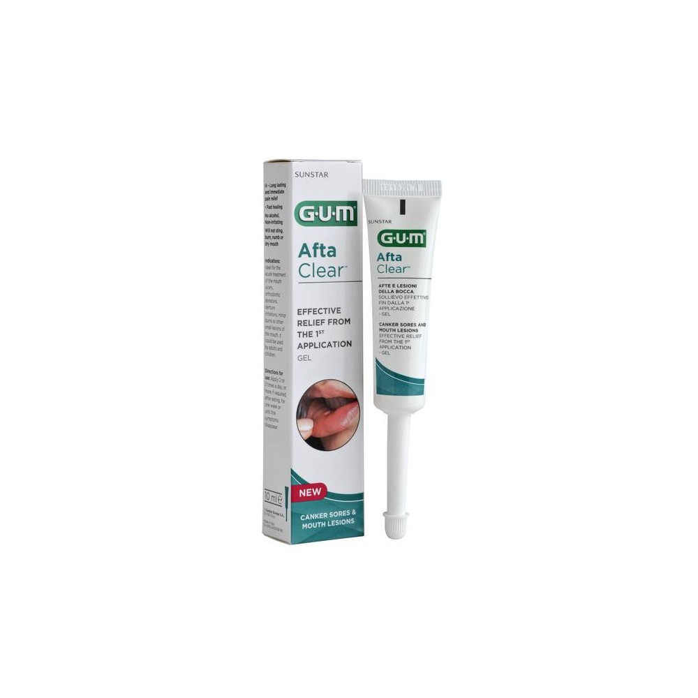 GUM AFTACLEAR GEL 10ML