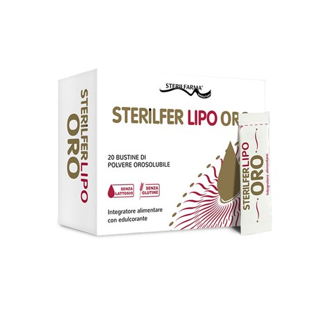 STERILFER LIPO ORO 20BUST