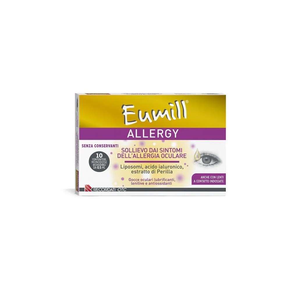 EUMILL ALLERGY GTT OCUL 10FL