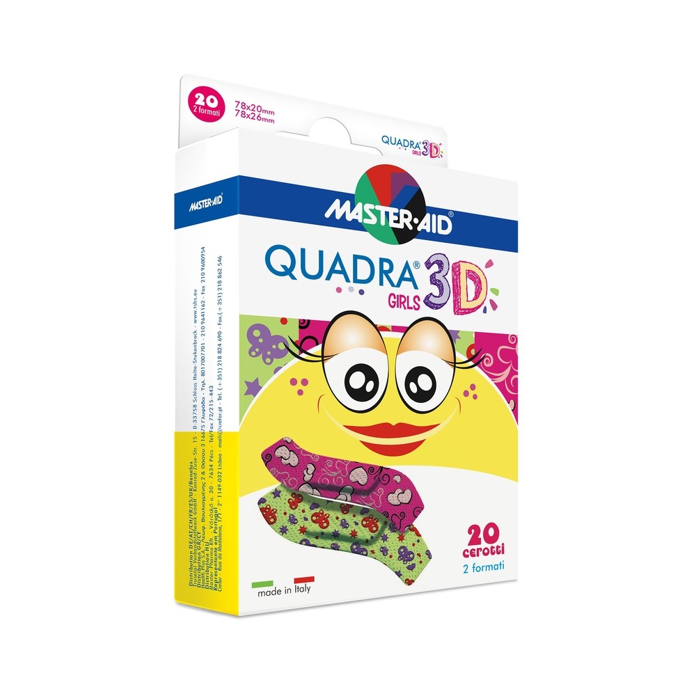 M-AID QUADRA3D CER GIRL ASSORT