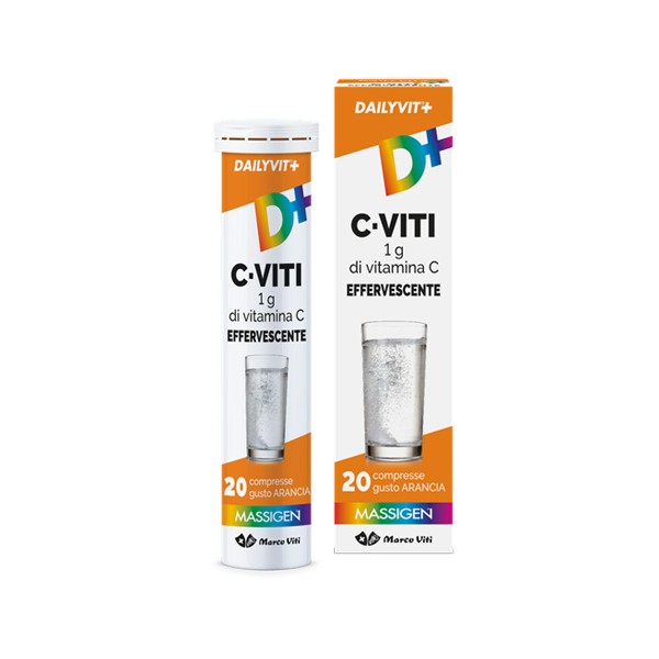 DAILYVIT+ C VITI 1G EFF 20CPR