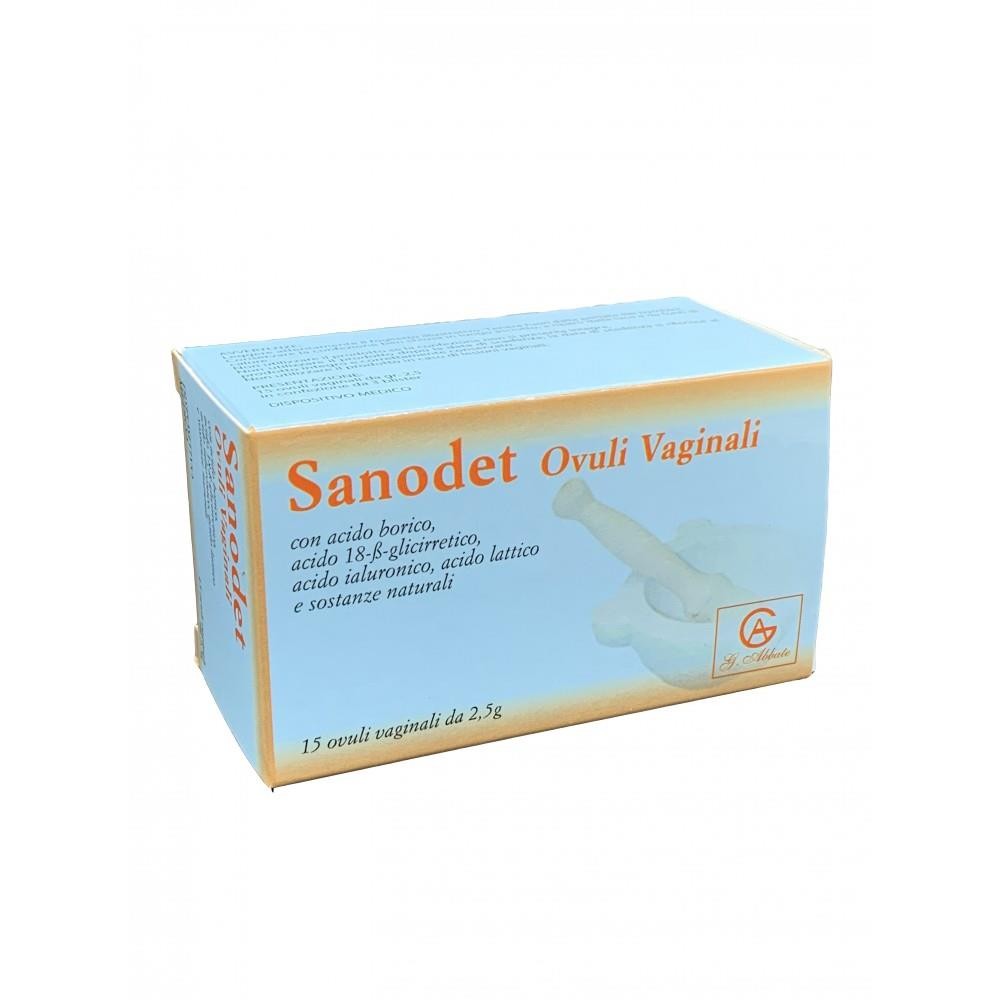 SANODET OVULI VAGINALI 15PZ