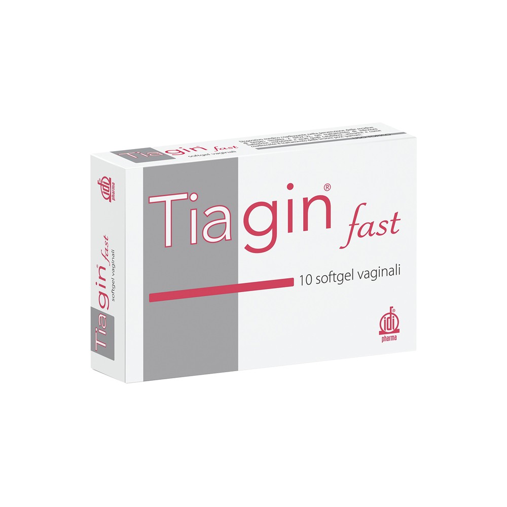 TIAGIN FAST 10SOFTGEL VAGINALI