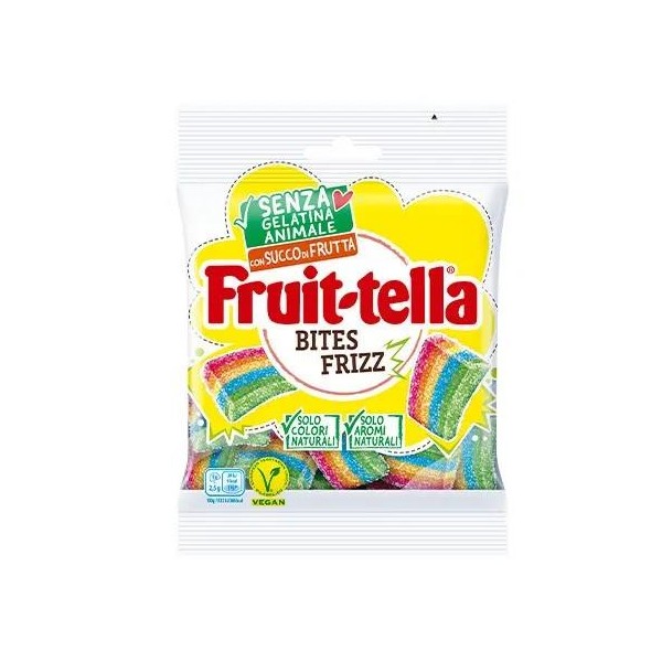 FRUITTELLA BITES FRIZZ 90G