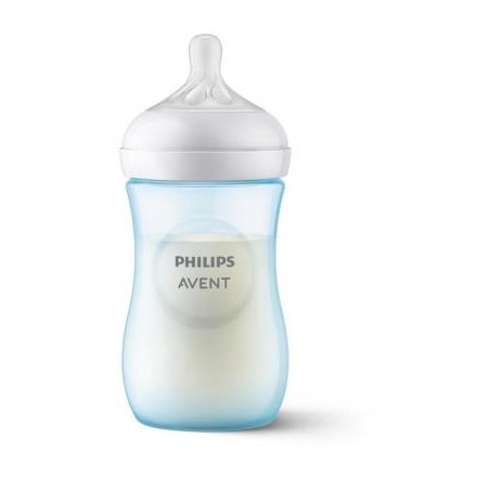 AVENT BIB NAT 3,0 BLU 260ML