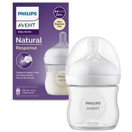 AVENT BIB NAT 3,0 TRASP 125ML