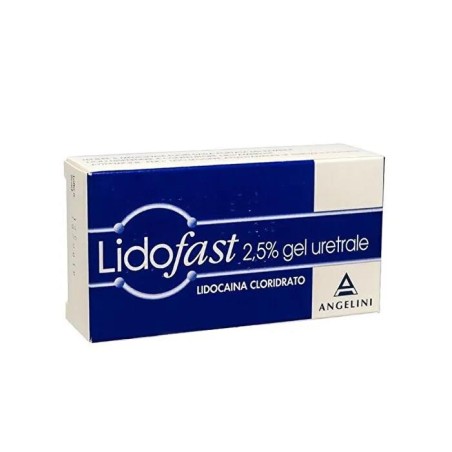 LIDOFAST%GEL URETRALE 2,5% 15G
