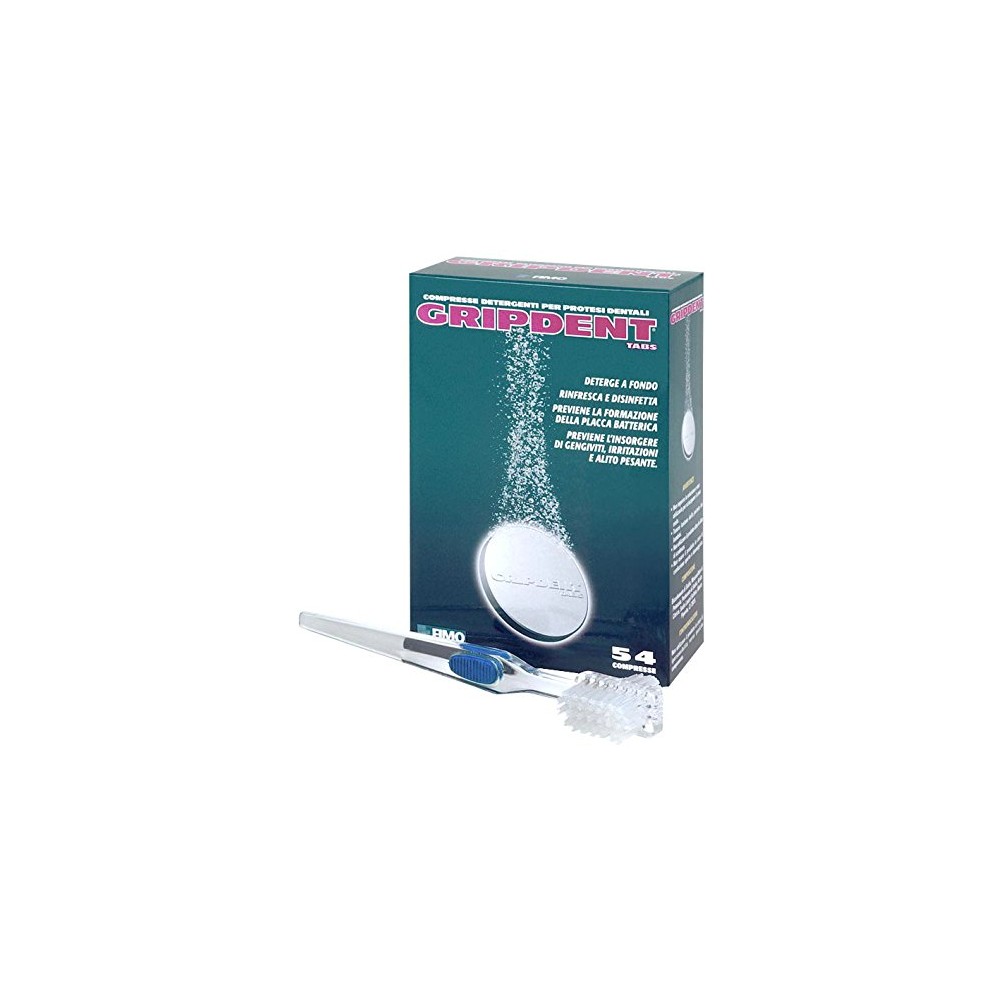 GRIPDENT TABS 54CPR+SPAZZOLINO