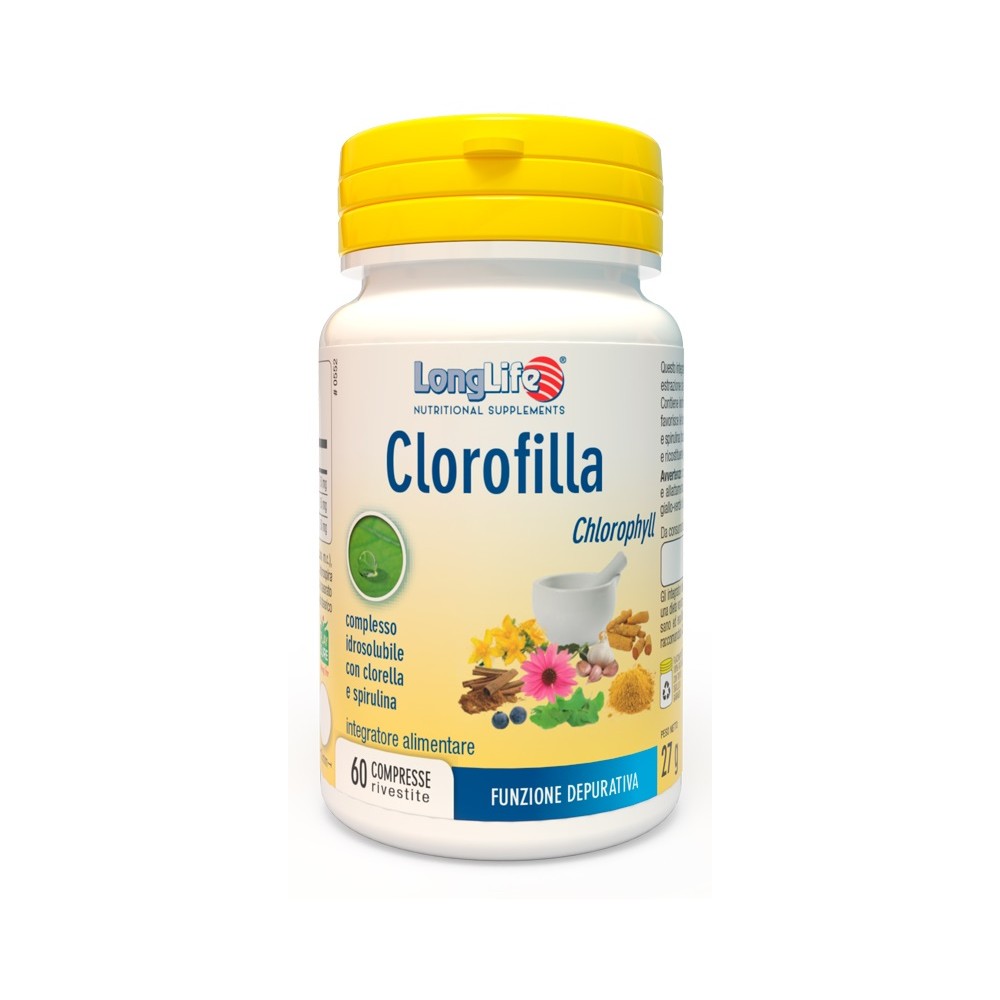 LONGLIFE CLOROFILLA 60CPR