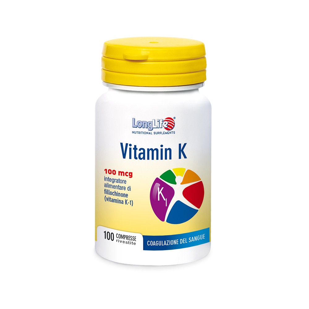 LONGLIFE VITAMIN K 100CPR